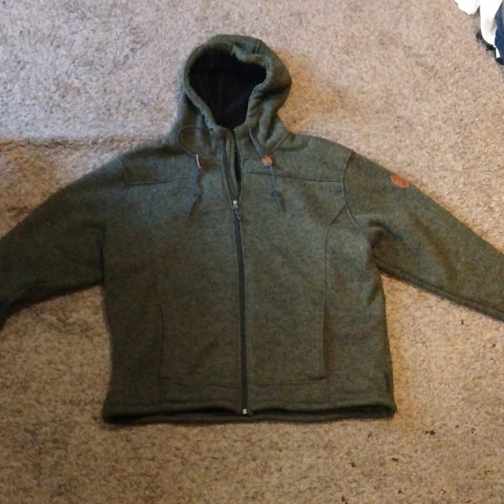 Green Hooded Jacket